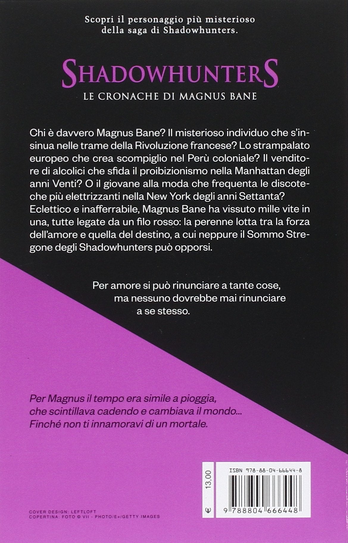 LE CRONACHE DI MAGNUS BANE. SHADOWHUNTERS