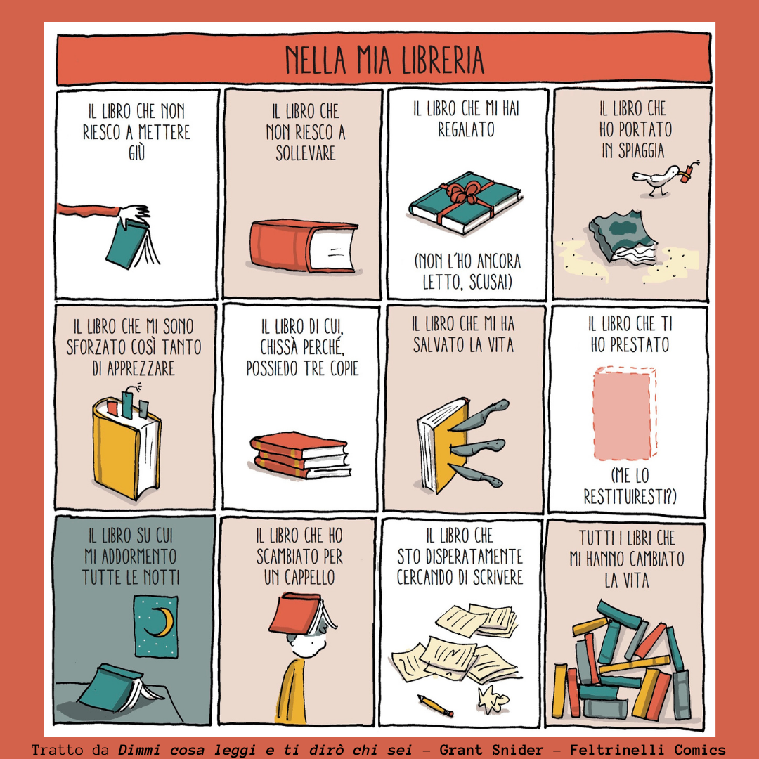 DIMMI COSA LEGGI E TI DIRÒ CHI SEI