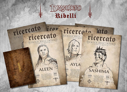 DRAGONERO. RIBELLI BOX. CON GADGET