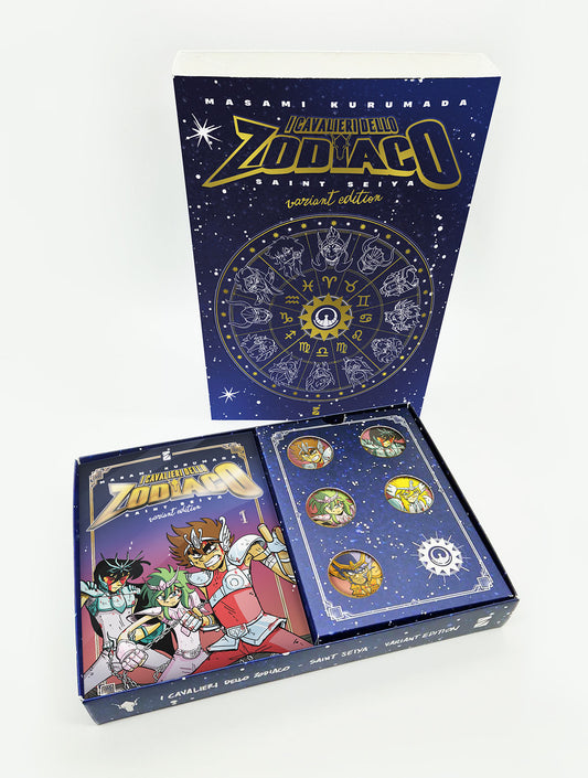 CAVALIERI DELLO ZODIACO. SAINT SEIYA. FINAL EDICTION. EDIZ. VARIANT. CON STAR CARD DA COLLEZIONE. CON 5 SPILLETTE (I). VOL. 1