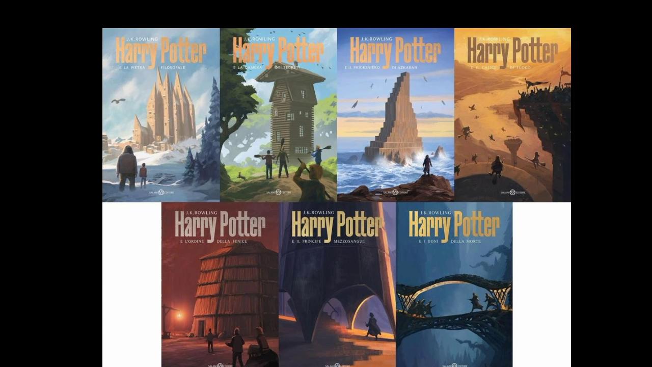HARRY POTTER. LA SERIE COMPLETA. EDIZ. COPERTINE DE LUCCHI