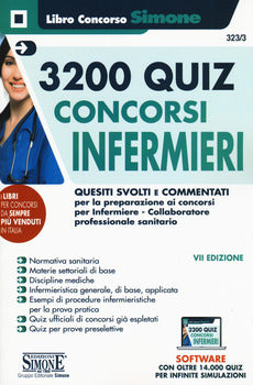 CONCORSI INFERMIERI - 3200 QUIZ