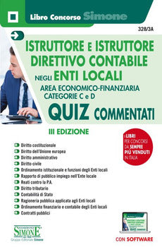ISTRUTTORE E ISTRUTTORE DIRETTIVO CONTABILE ENTI LOCALI -  CAT C E D - QUIZ