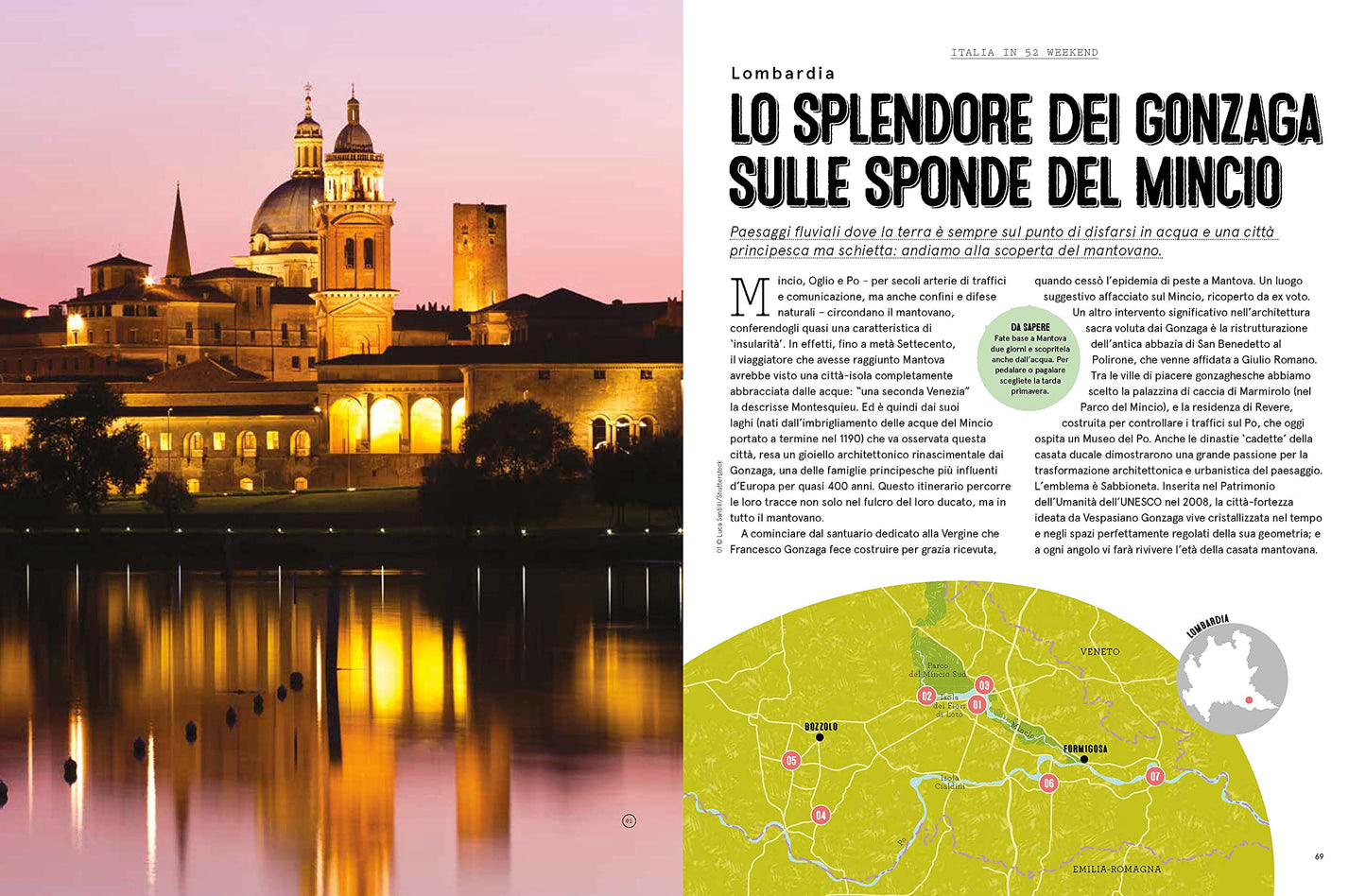 ITALIA IN 52 WEEKEND. ITINERARI INCONSUETI TRA NATURA, ARTE E TRADIZIONI