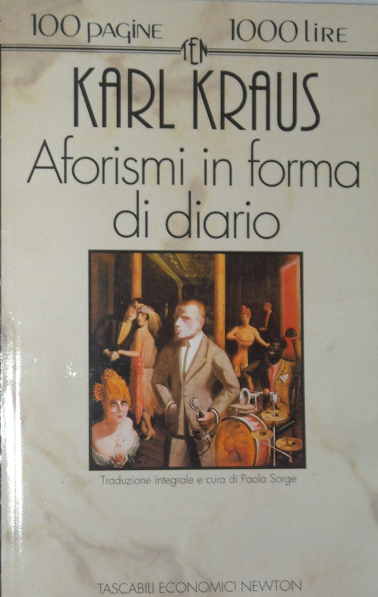 AFORISMI IN FORMA DI DIARIO