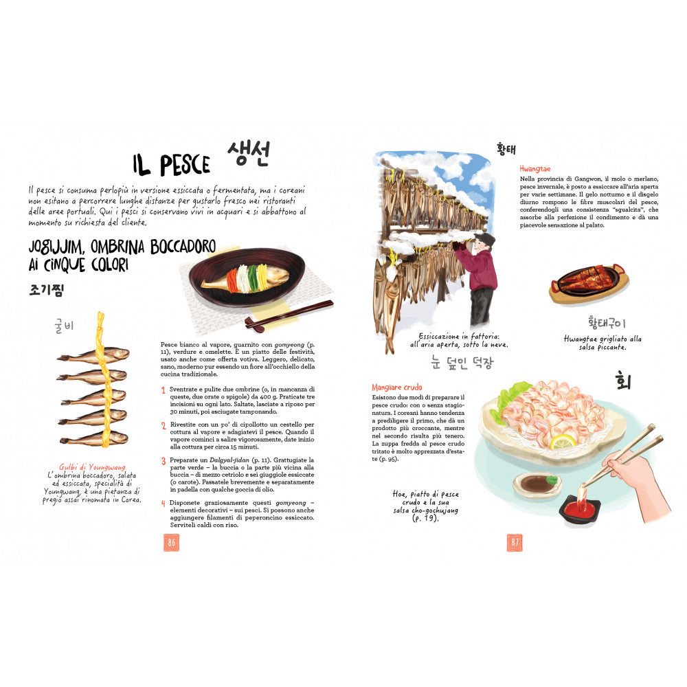 LA CUCINA COREANA ILLUSTRATA