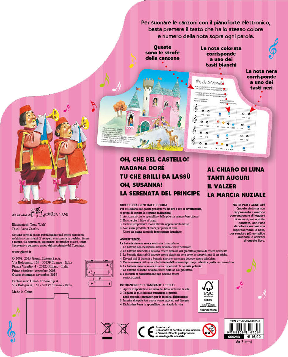 IL LIBRO PIANOFORTE DELLE PRINCIPESSE