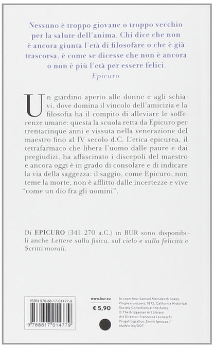 LETTERA SULLA FELICITÀ