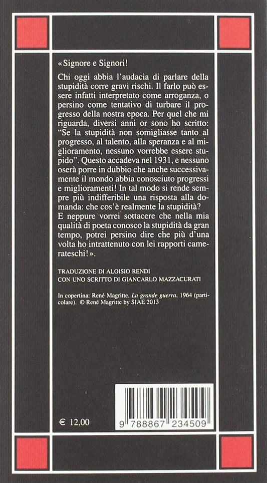 SULLA STUPIDITÀ