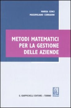 METODI MATEMATICI PER LA GESTIONE DELLE AZIENDE