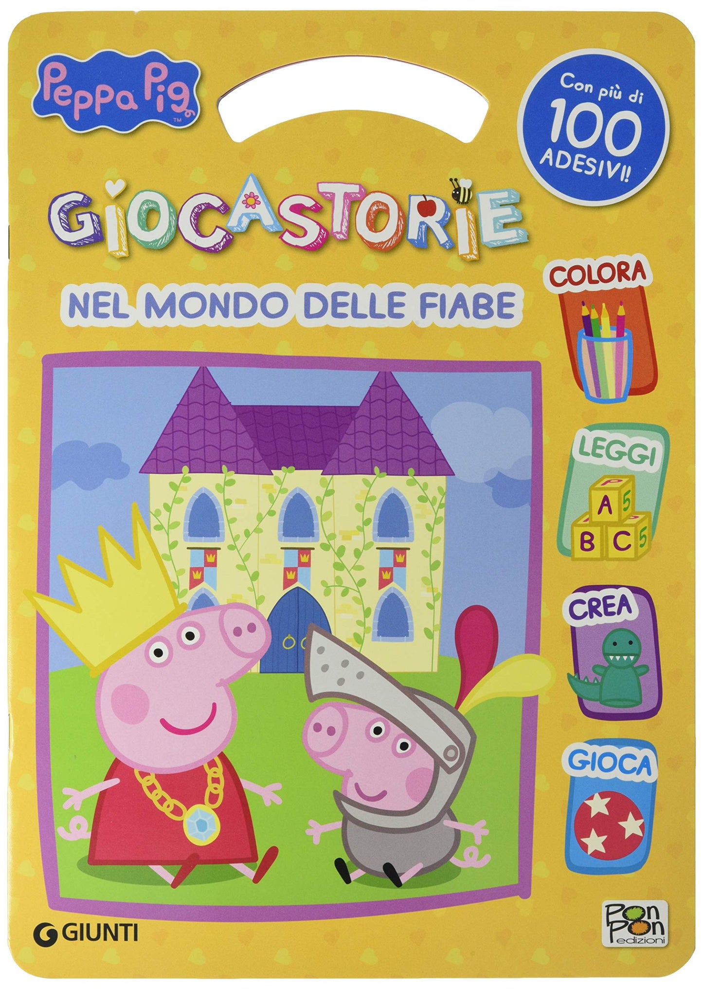 NEL MONDO DELLE FIABE. PEPPA PIG. ACTIVITY BOOK. CON ADESIVI. EDIZ. A COLORI