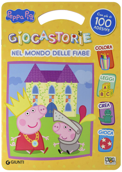 NEL MONDO DELLE FIABE. PEPPA PIG. ACTIVITY BOOK. CON ADESIVI. EDIZ. A COLORI