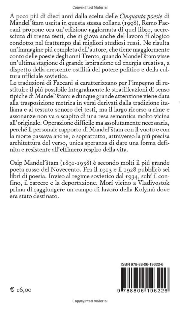OTTANTA POESIE. TESTO RUSSO A FRONTE