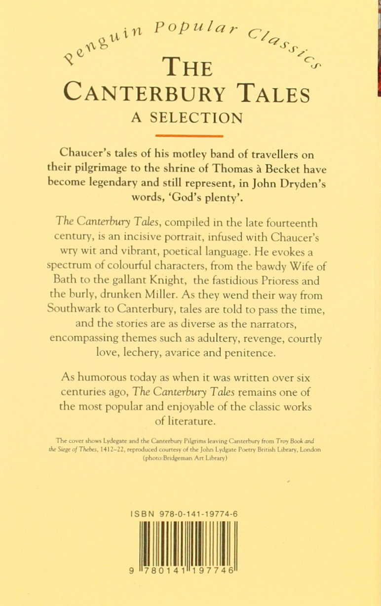 CANTERBURY TALES PPC (SELECTION)