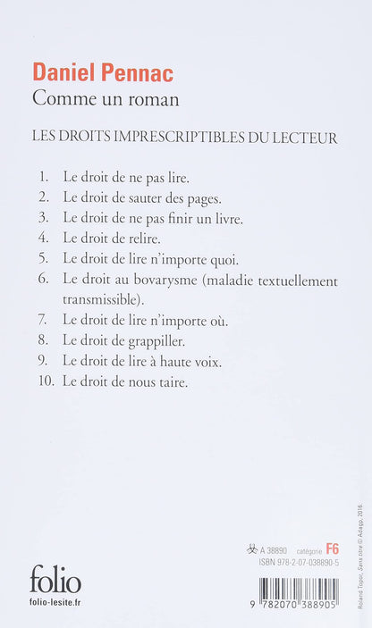 COMME UN ROMAN
