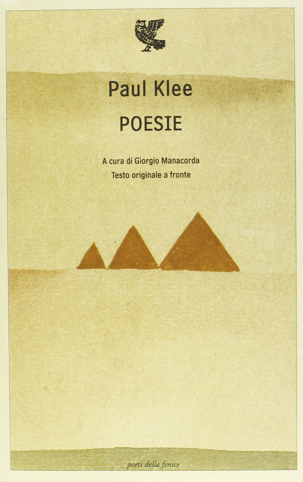 POESIE. TESTO ORIGINALE A FRONTE
