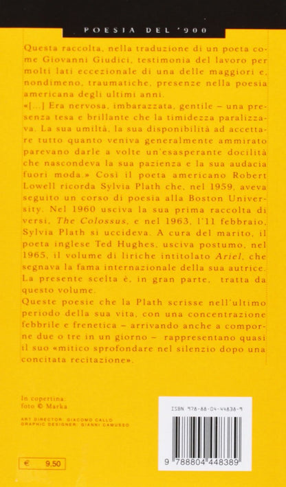 LADY LAZARUS E ALTRE POESIE