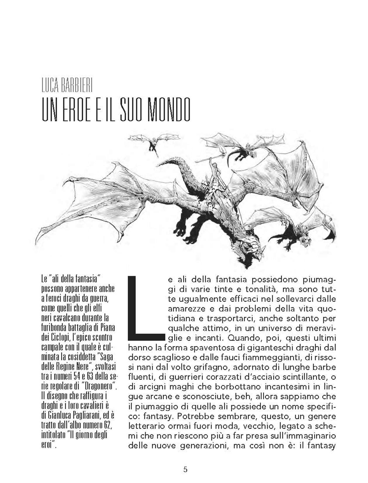 IL SANGUE DEL DRAGO. DRAGONERO