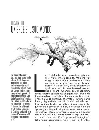 IL SANGUE DEL DRAGO. DRAGONERO