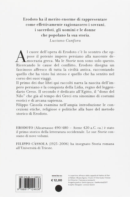 STORIE. TESTO GRECO A FRONTE. VOL. 1: LIBRI 1º-2º