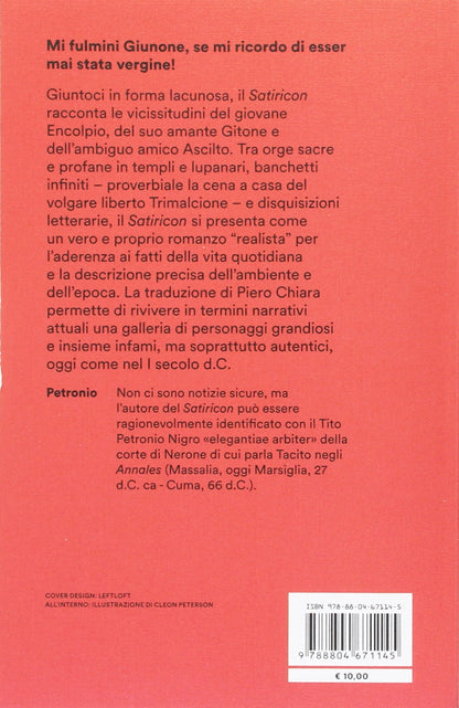 SATIRICON. TESTO LATINO A FRONTE