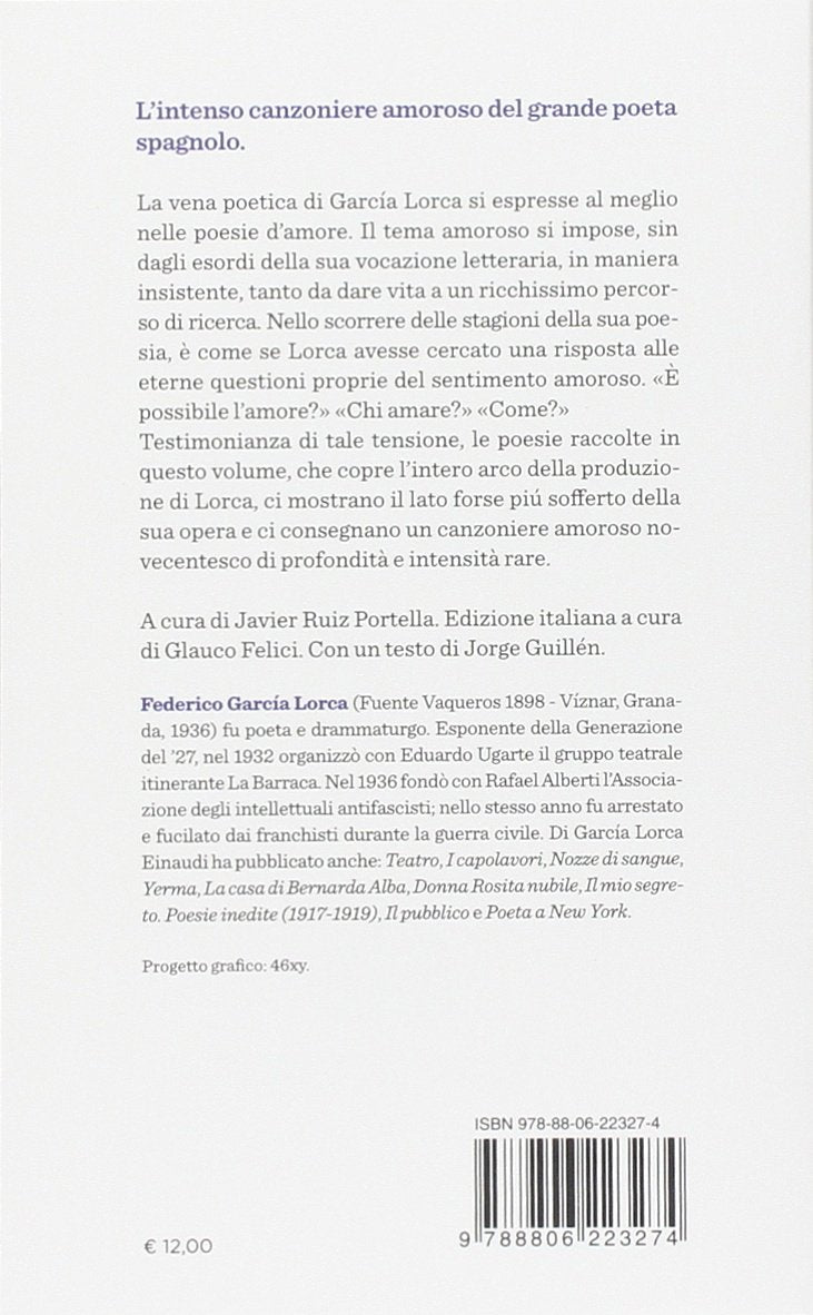 SONETTI DELL'AMORE OSCURO. TESTO SPAGNOLO A FRONTE