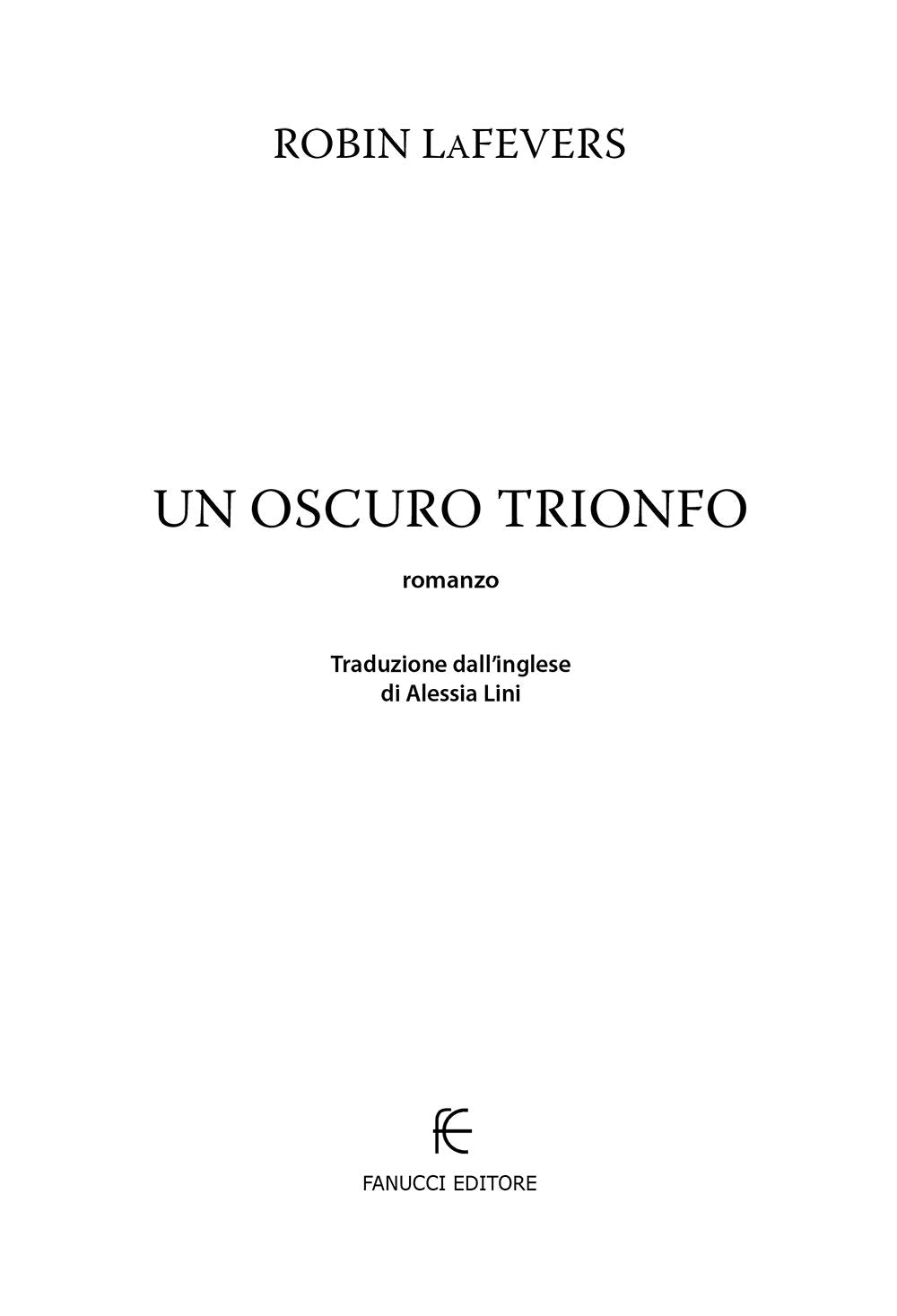 UN OSCURO TRIONFO