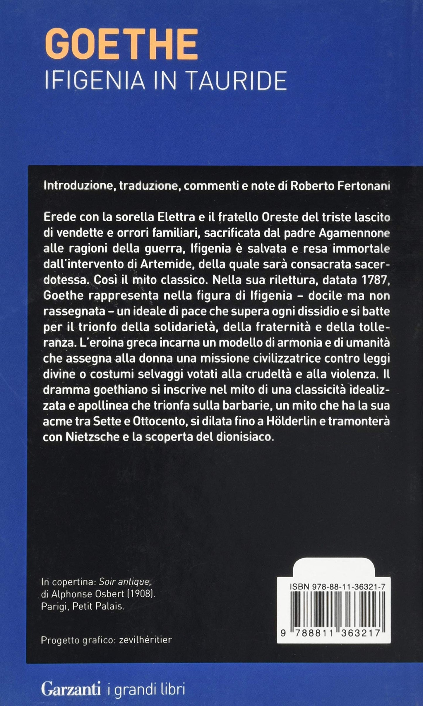 IFIGENIA IN TAURIDE. TESTO TEDESCO A FRONTE