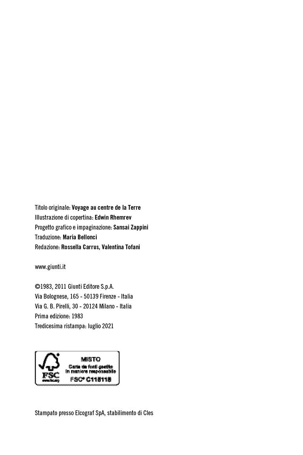 VIAGGIO AL CENTRO DELLA TERRA