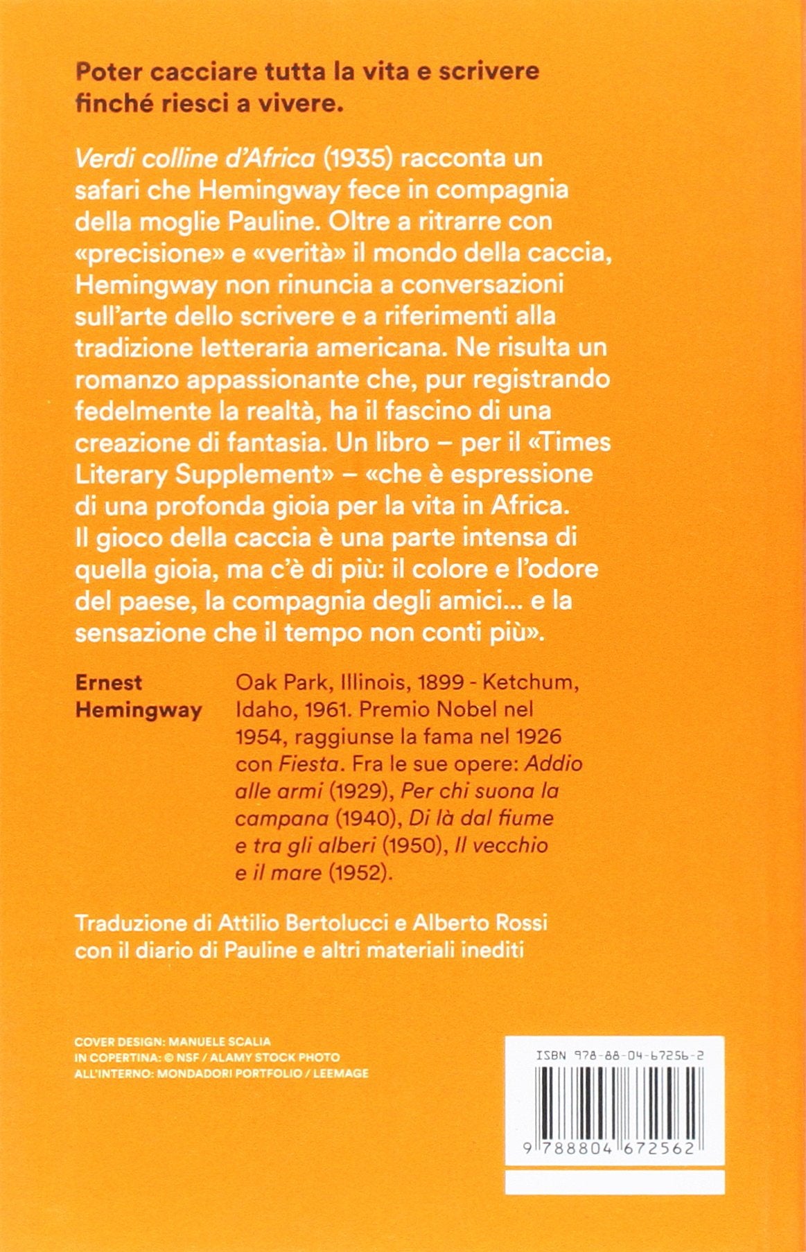 VERDI COLLINE D'AFRICA