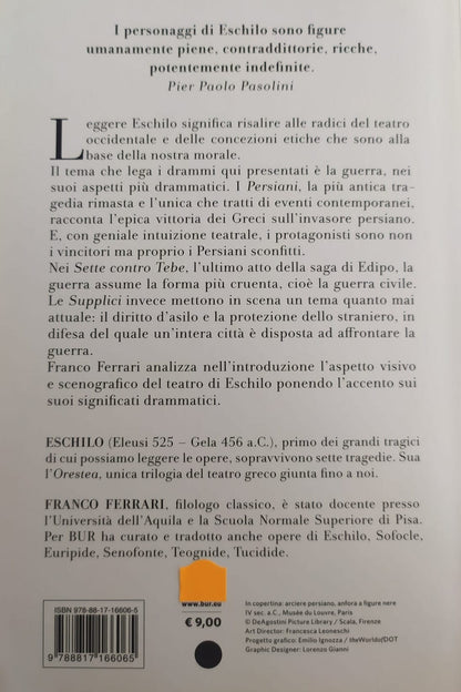 PERSIANI-SETTE CONTRO TEBE-SUPPLICI