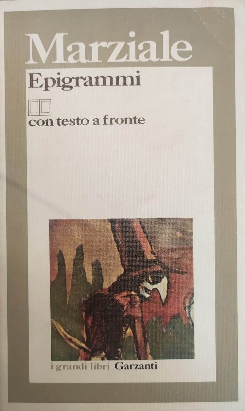 EPIGRAMMI. TESTO LATINO A FRONTE