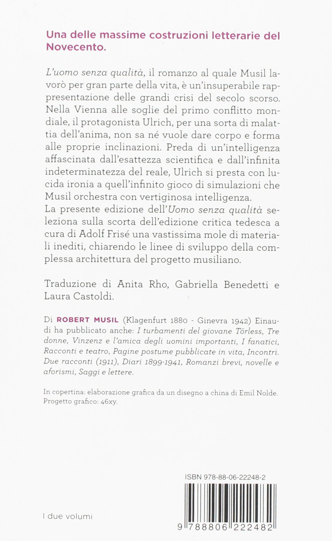 L'UOMO SENZA QUALITÀ