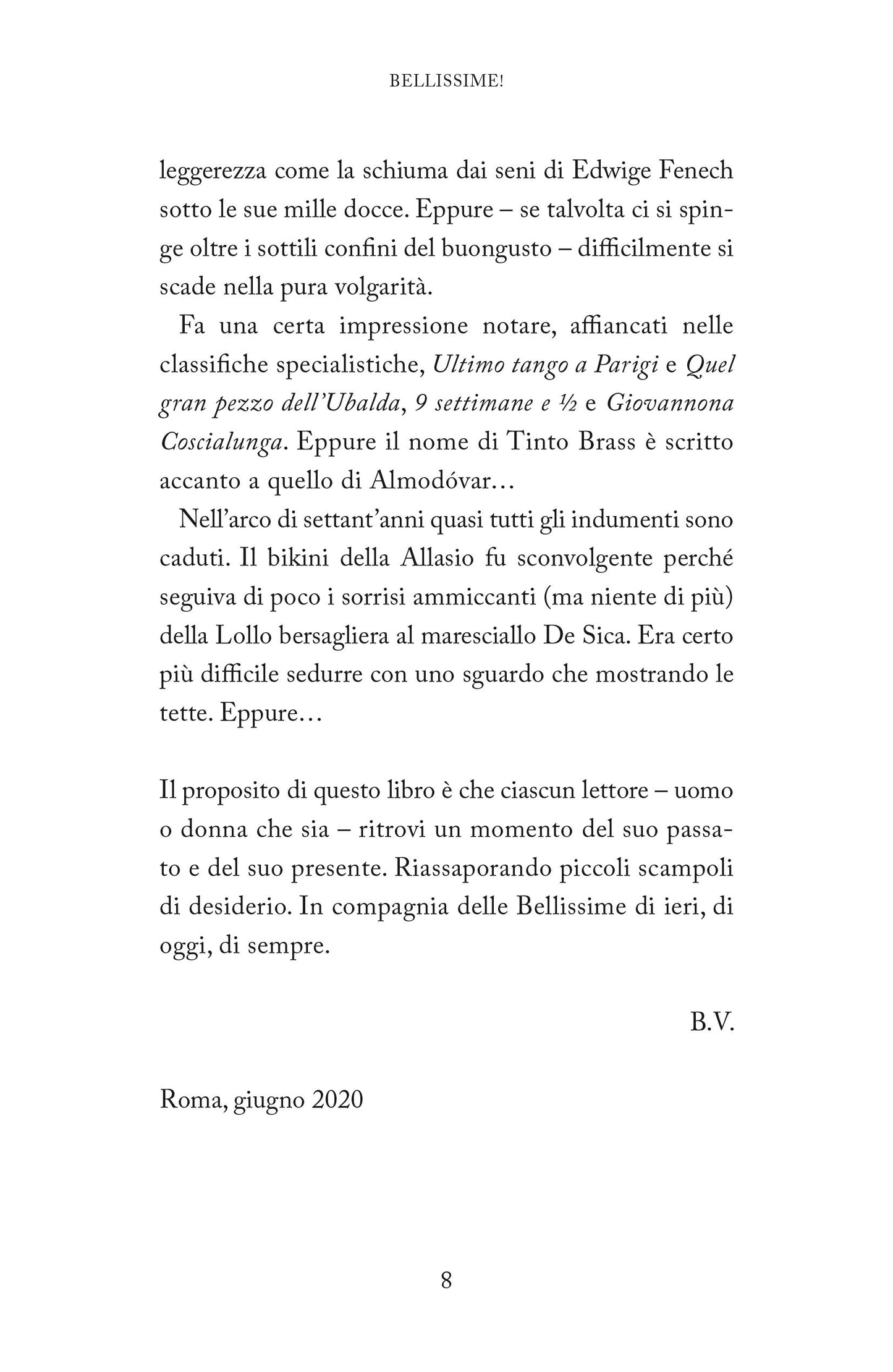 BELLISSIME! LE DONNE DEI SOGNI ITALIANI DAGLI ANNI '50 A OGGI