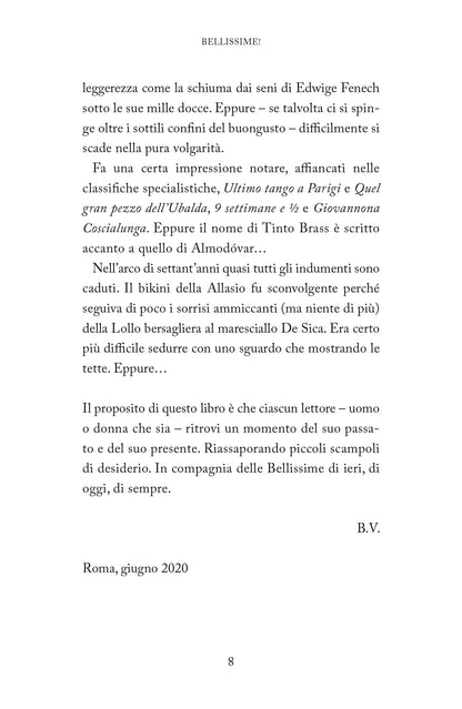 BELLISSIME! LE DONNE DEI SOGNI ITALIANI DAGLI ANNI '50 A OGGI