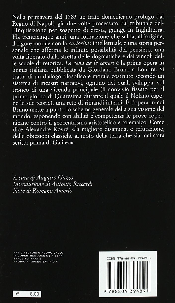 LA CENA DE LE CENERI