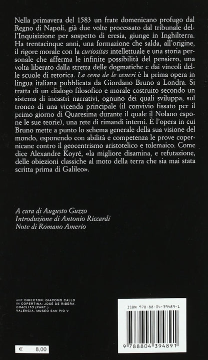 LA CENA DE LE CENERI