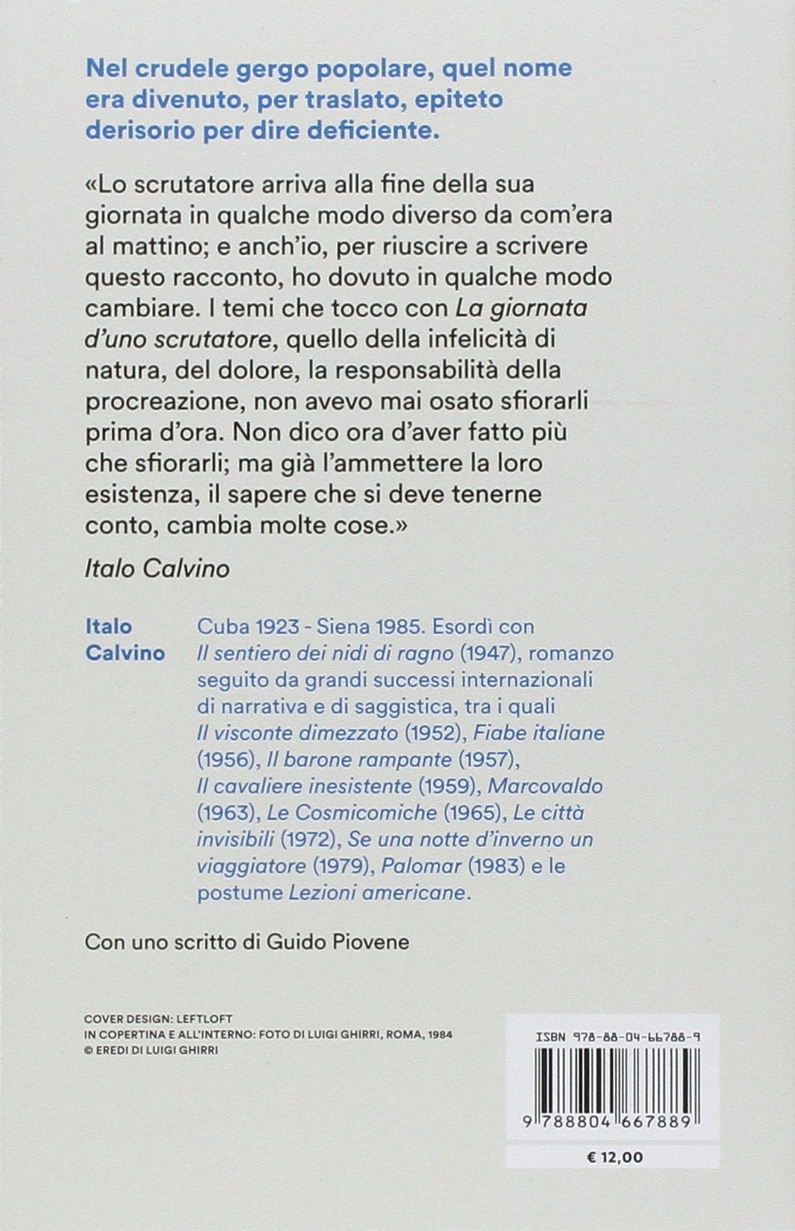 LA GIORNATA D'UNO SCRUTATORE