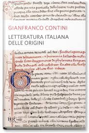 LETTERATURA ITALIANA DELLE ORIGINI
