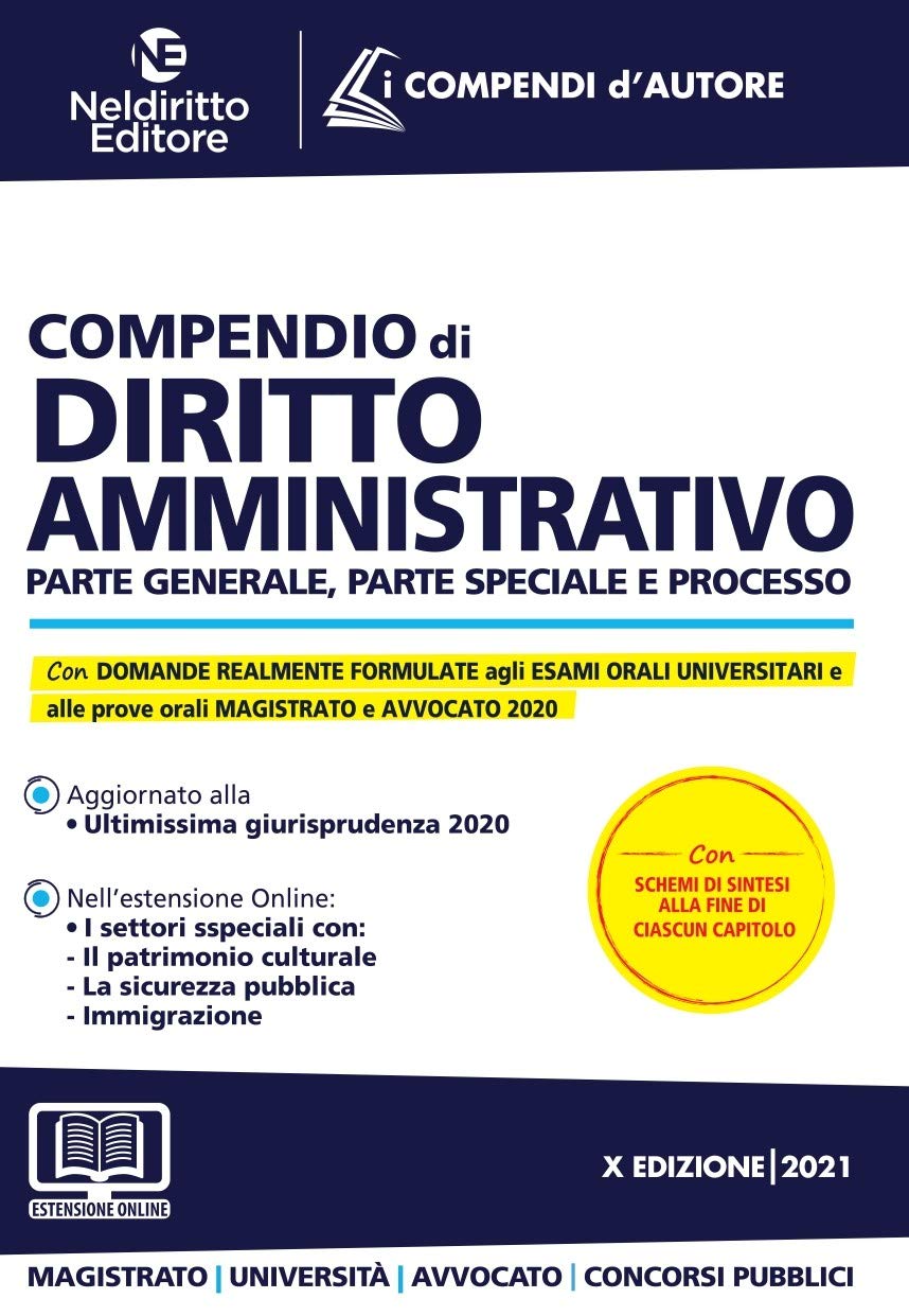 COMPENDIO DI DIRITTO AMMINISTRATIVO