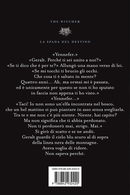 LA SPADA DEL DESTINO. THE WITCHER. VOL. 2