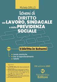 SCHEMI DI DIRITTO DEL LAVORO, SINDACALE E DELLA PREVIDENZA SOCIALE