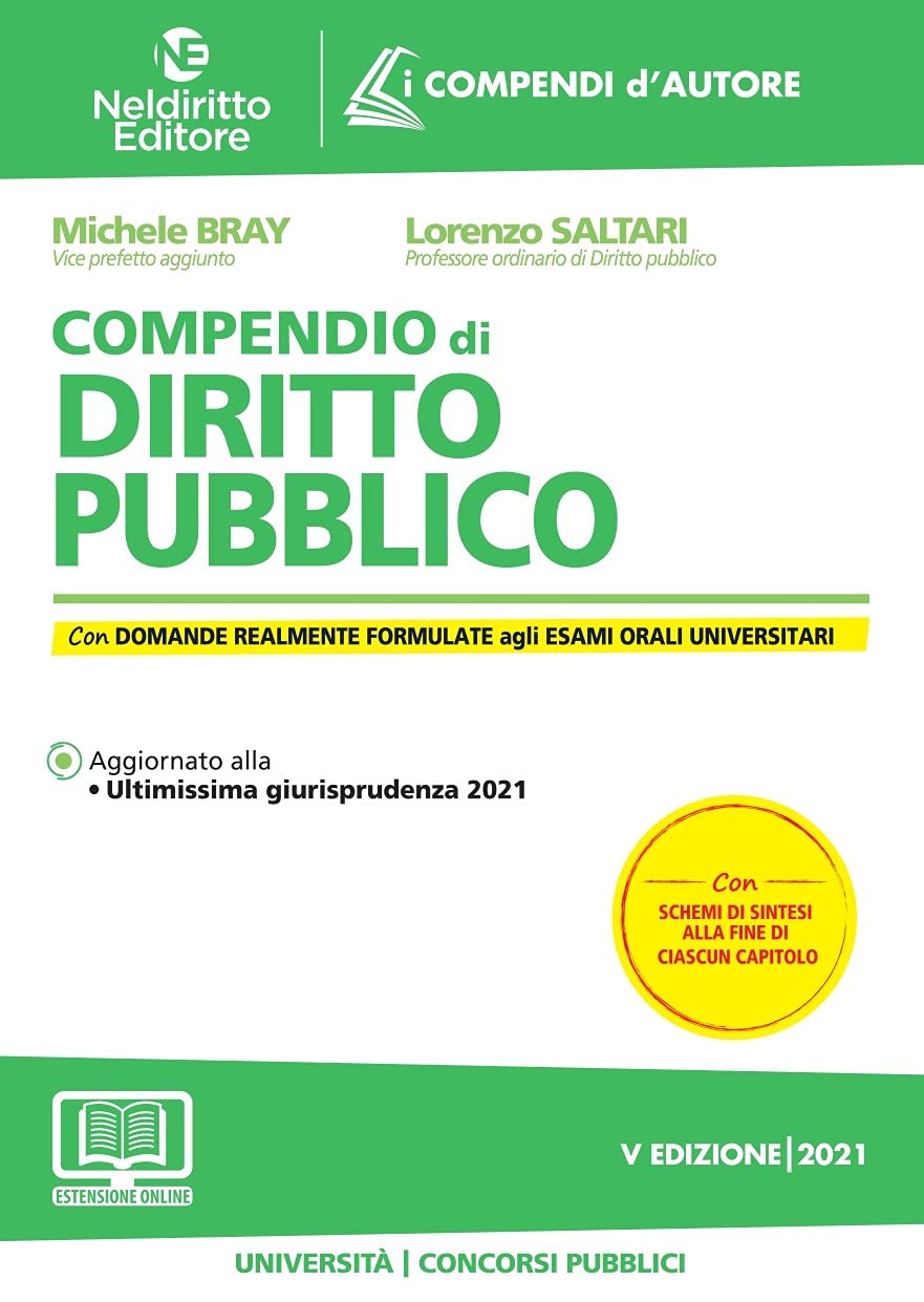 COMPENDIO DI DIRITTO PUBBLICO. NUOVA EDIZ.