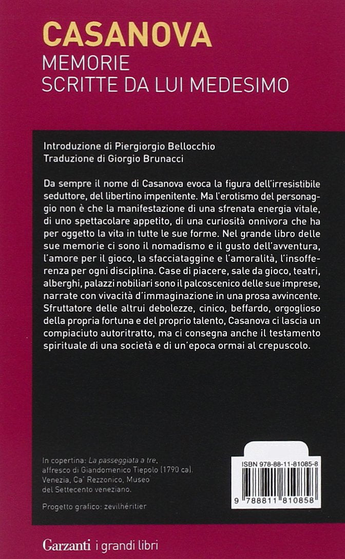 MEMORIE SCRITTE DA LUI MEDESIMO