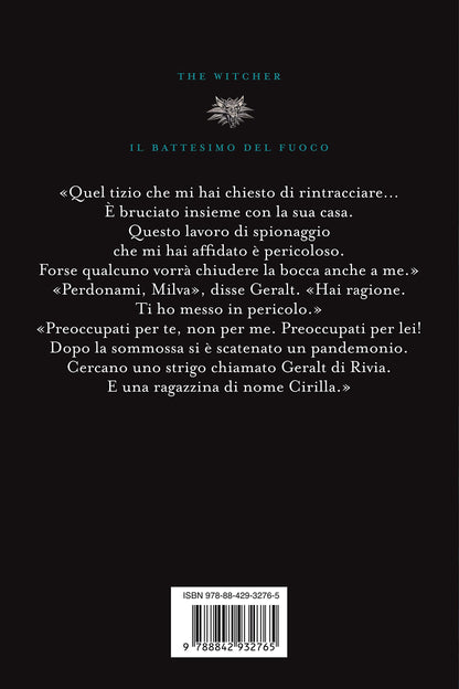 IL BATTESIMO DEL FUOCO. THE WITCHER. VOL. 5