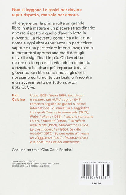 PERCHÉ LEGGERE I CLASSICI