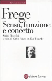 SENSO, FUNZIONE E CONCETTO.  Scritti filosofici 1891-1897