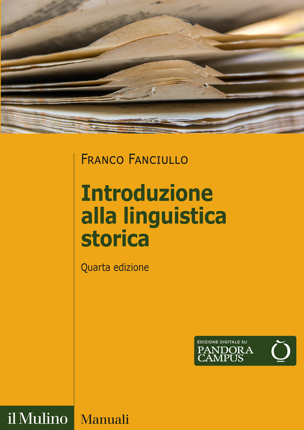INTRODUZIONE ALLA LINGUISTICA STORICA