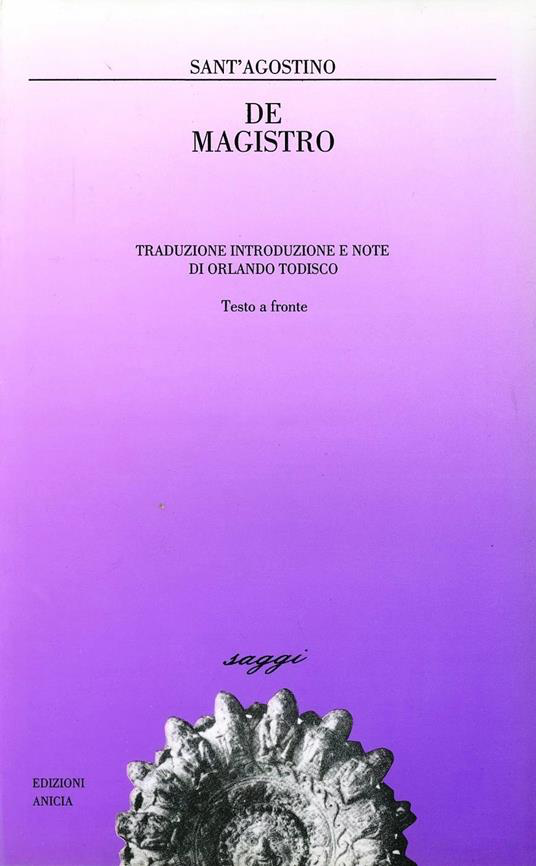 DE MAGISTRO con testo a fronte