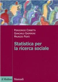 STATISTICA PER LA RICERCA SOCIALE
